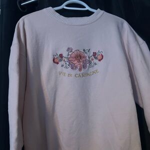 Vie de Campagne Pink Sweatshirt